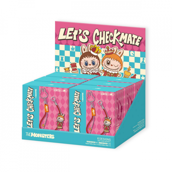 Labubu Checkmate pendant : Blind Box 6pcs