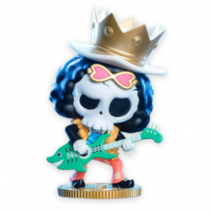 Labubu x One Piece : Brook Figurine 1