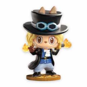 Labubu x One Piece : Sabo Figurine 1